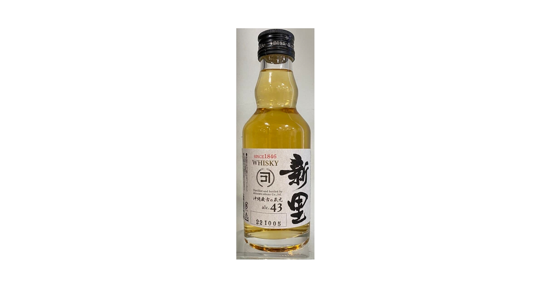 Amazon.co.jp: 新里WHISKY 43度200ml : 食品・飲料・お酒